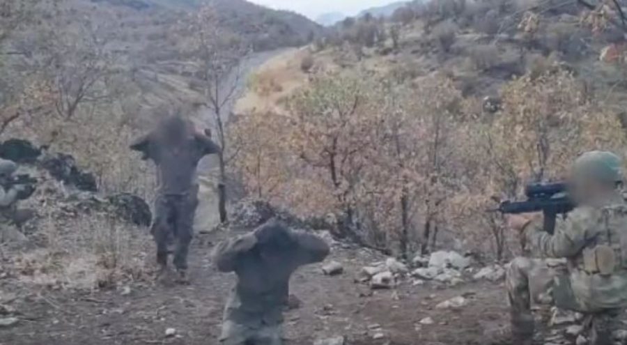 MSB paylaştı: 4 PKK'lı terörist teslim oldu