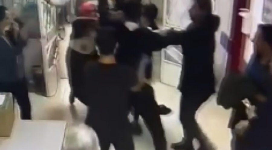 Hastanede terör estirdiler