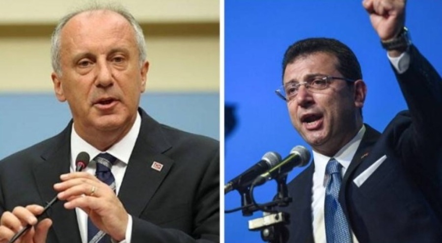 Muharrem İnce'den İmamoğlu'na destek