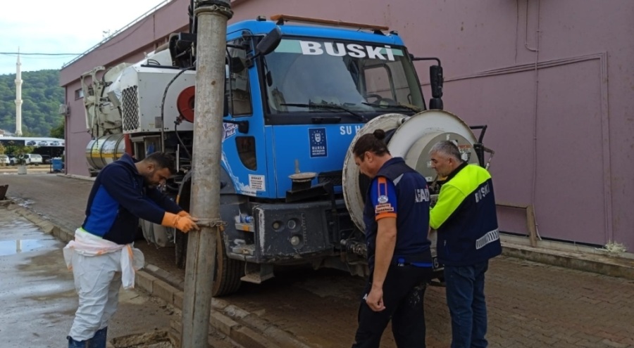 Bursa'dan Antalya'ya selin izlerini silmek için destek
