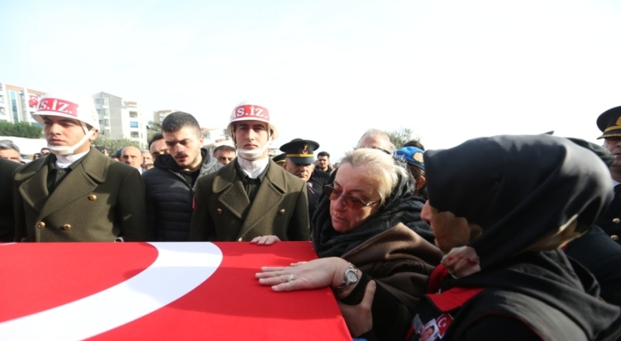 Bursalı şehit son yolculuğuna gözyaşlarıyla uğurlandı