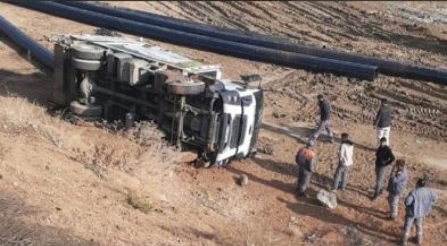 Ankara'da çöp arabası devrildi: 1 ölü