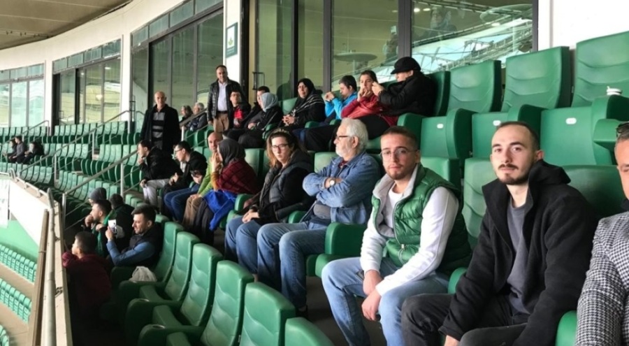 Bursaspor'a engelli bireylerden destek geldi