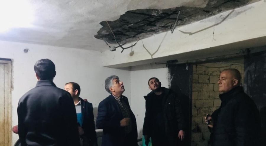 Hatay'daki deprem 6 ev hasar gördü