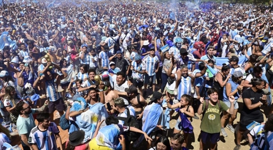 Arjantin'de zafer coşkusu