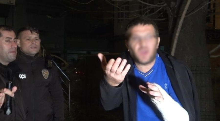 Bursa'da kırık koluyla araç kullanan sürücü kaza yaptı! 2.55 promil alkollü çıktı