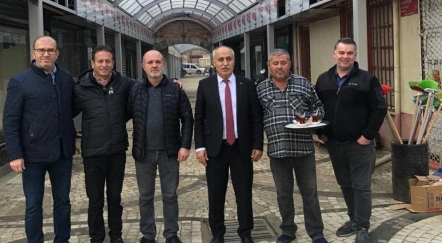 Bursa Yenişehir Tarihi Çarşısı'nın çatısı kaplandı