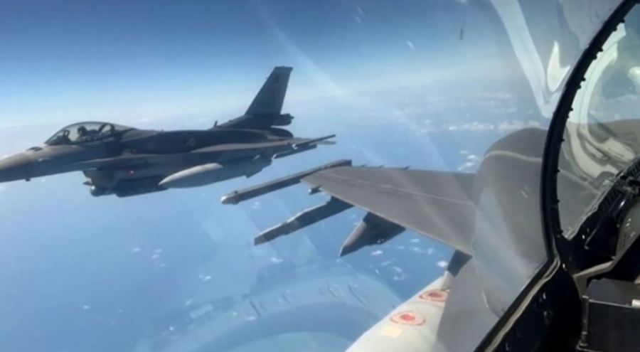 Ege'de Yunanistan tacizine karşılık verildi