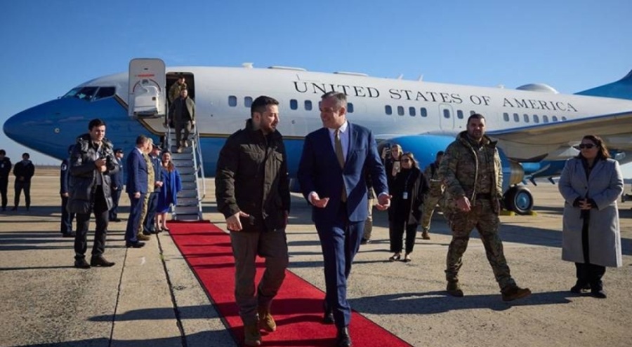 Zelenski ABD'ye gitti