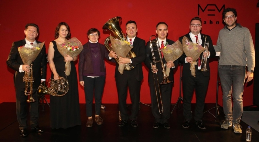 Bursa'da Golden Horn Brass'tan müzik dolu gece