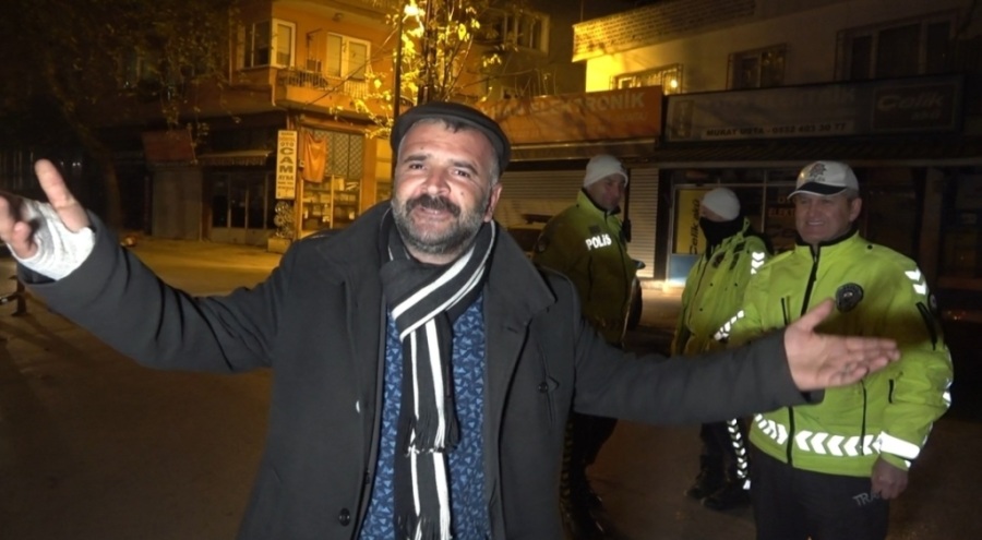 Bursa'da alkol uygulamasında mini konser