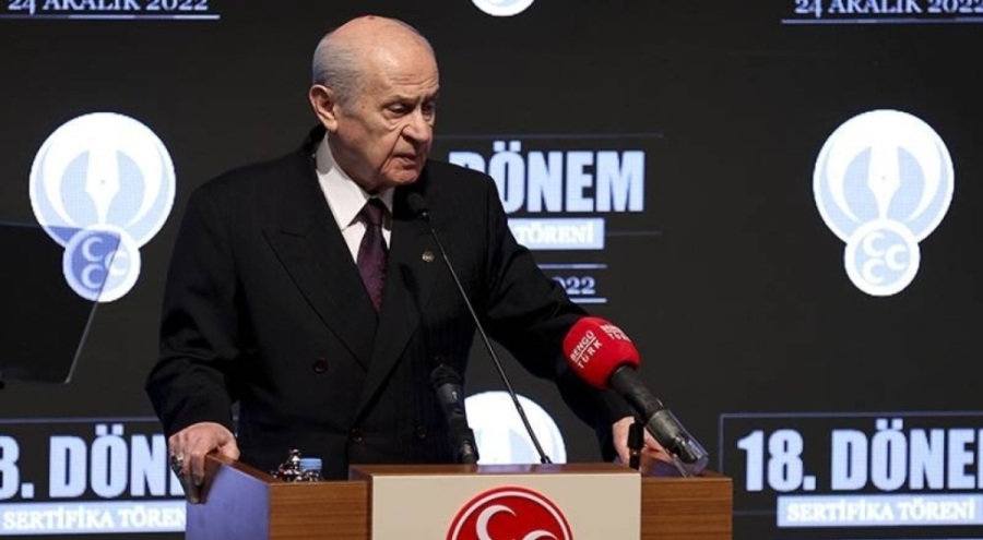 Devlet Bahçeli Saraçhane'yi hedef aldı