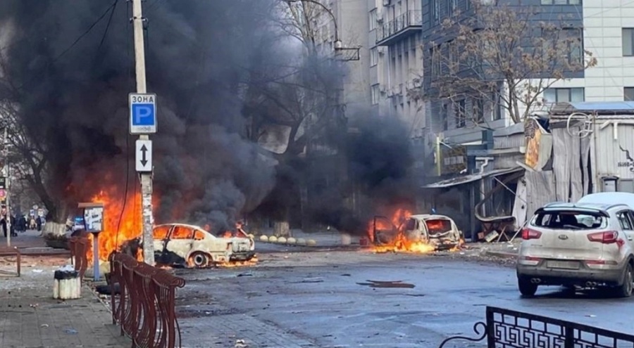 Rus güçleri Herson'u vurdu!