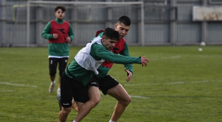 Bursaspor'dan akşam idmanı