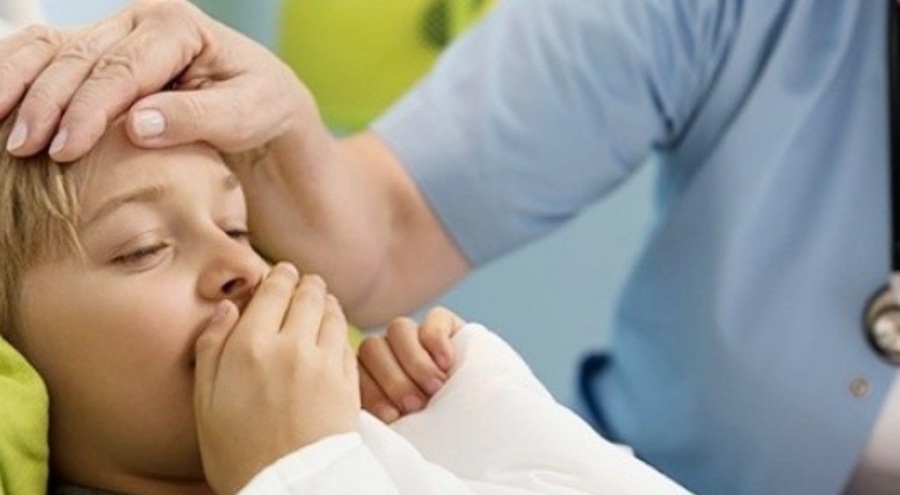 Hasta çocukları okula göndermeyin!