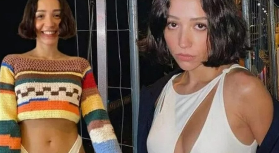 Zeynep Bastık'tan yatak pozu