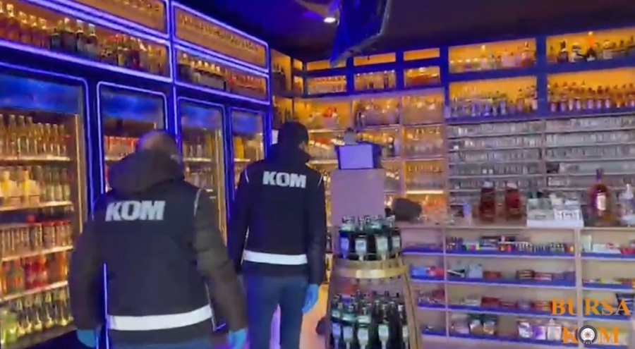 Bursa'da sahte içki operasyonu! Ölüm kargosu böyle engellendi