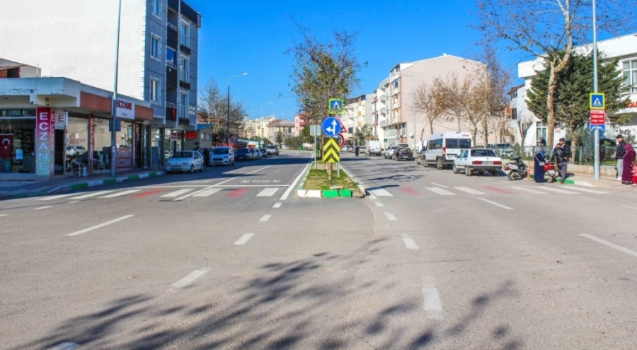 Bursa Karacabey'de altyapı çalışmaları sürüyor