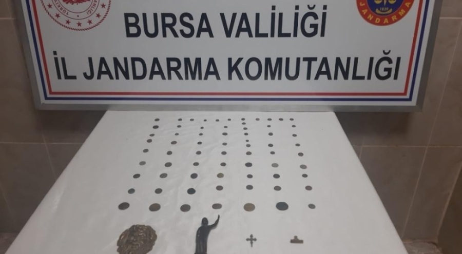 Bursa'da tarihi eser operasyonu