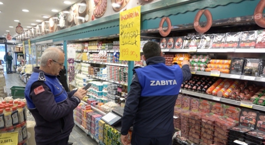 Bursa Gürsu Belediyesi zabıta ekipleri denetimde