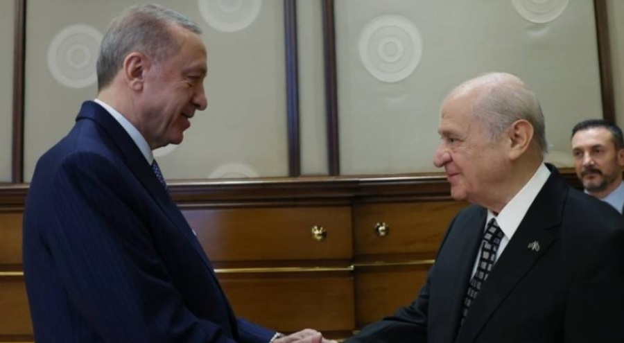 Erdoğan ve Bahçeli buluştu