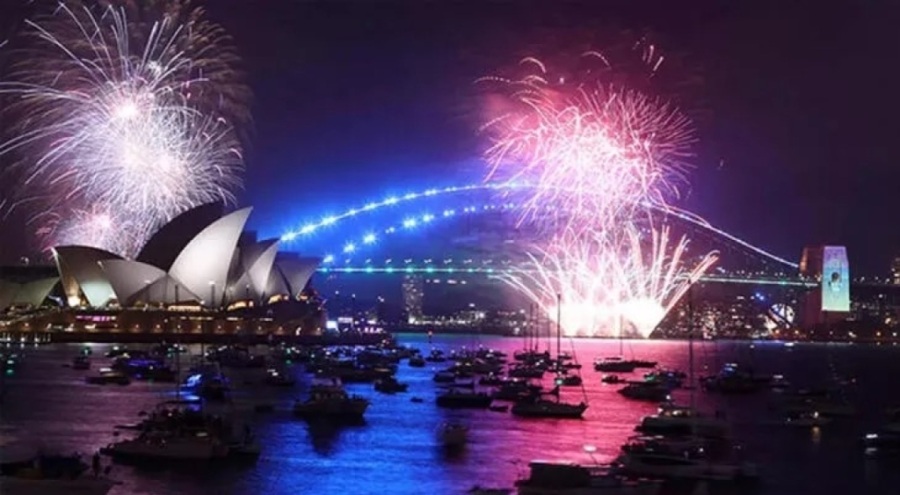 Yeni Zelanda yeni yıla girdi