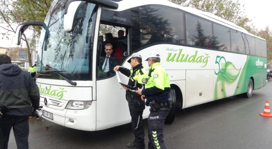 Bursa'da 731 bin 942 araç sürücüsü ceza yedi