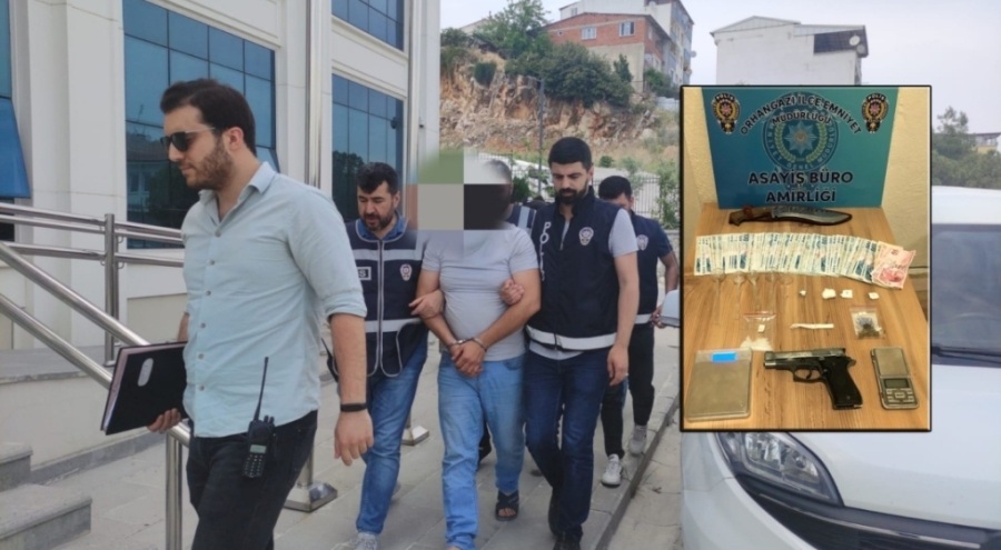 Bursa Orhangazi'de 2022'de 322 uyuşturucu operasyonu