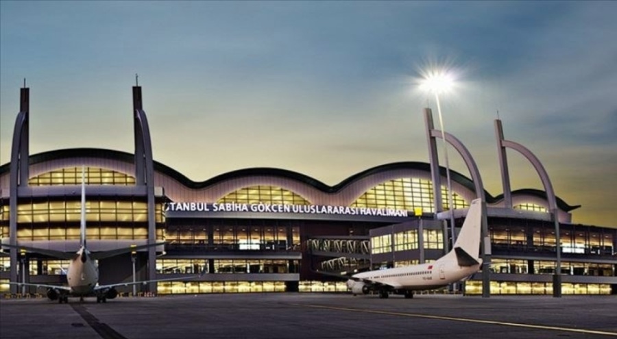 Sabiha Gökçen'de uçuşlar devam ediyor