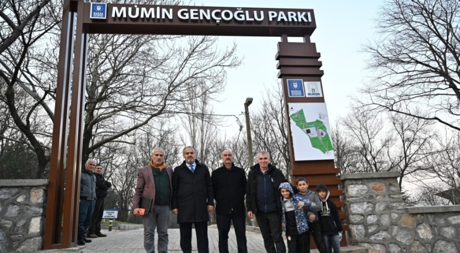 Bursa Büyükşehir Belediyesi Mümin Gençoğlu Parkı'nı yeniledi