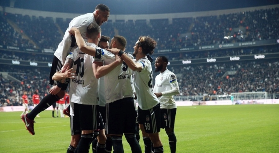 Beşiktaş Kasımpaşa maçından 2-1 galip ayrıldı