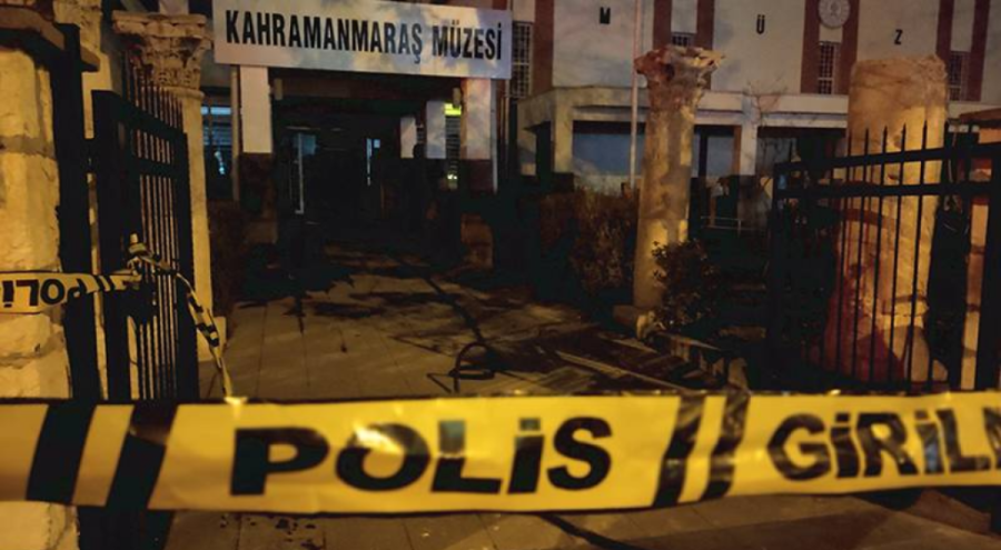 Kahramanmaraş Müzesi'nde yangın!