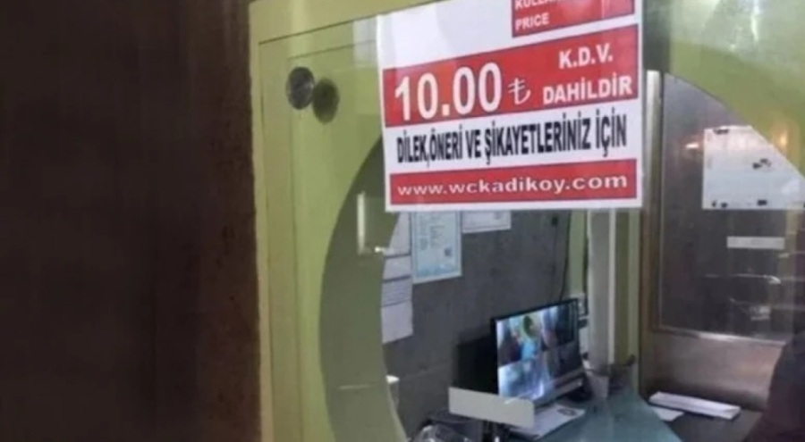 10 liralık umumi tuvalet ücreti gündem oldu