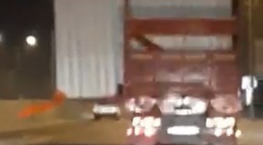 Bursa'da trafikte tehlike saçan yolculuk