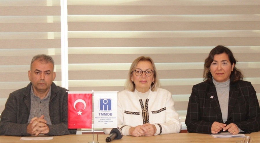 İMO Bursa Şube Başkanı Ülkü Küçükkayalar: Herkes ayağını denk almalı