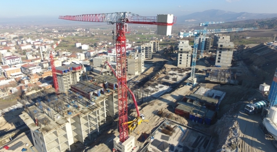 Bursa'da TOKİ dairelerinin yıl sonunda bitmesi hedefleniyor