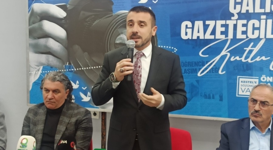 Bursa Kestel Belediye Başkanı Tanır'dan sanayicilere çağrı: "Filtreleri çalıştırsınlar"