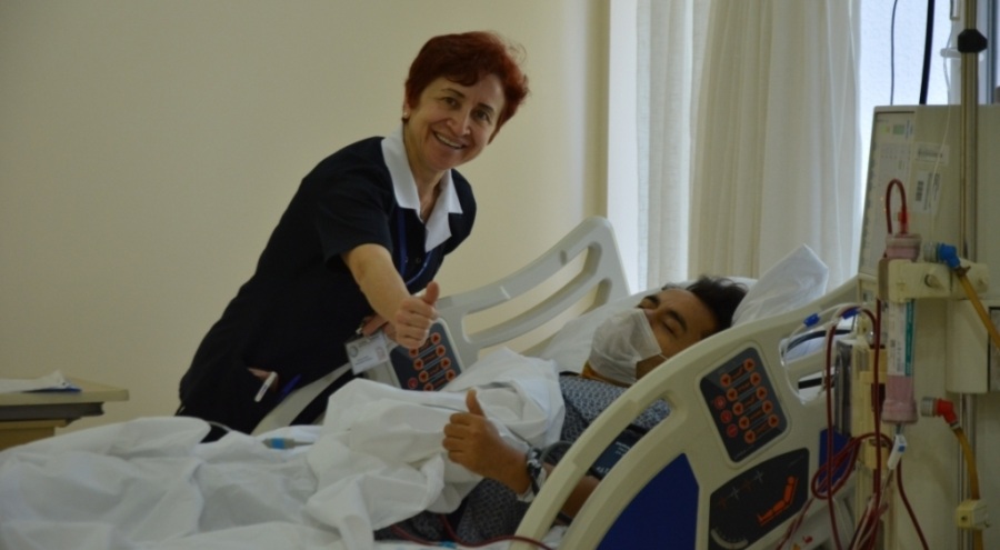 5 böbrekli adam Bursa'da sağlığına kavuştu