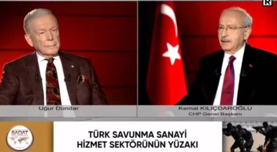 Kılıçdaroğlu yayınında SADAT reklamı!
