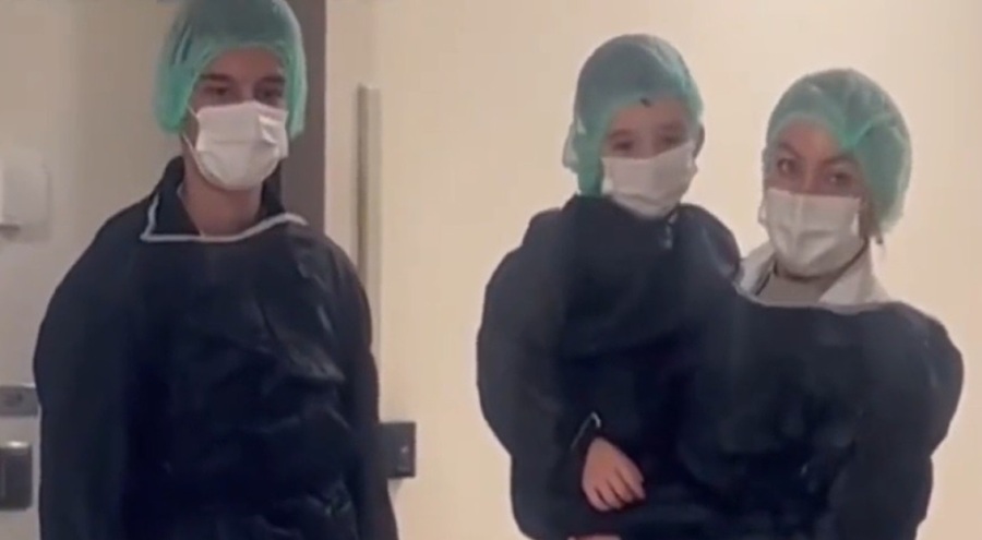 Babası maden kazasında yaralanmıştı... Küçük Beytullah okula başladı