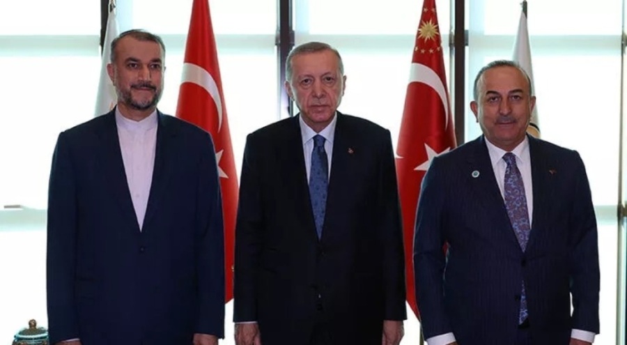 Cumhurbaşkanı Erdoğan, İran Dışişleri Bakanı ile görüştü