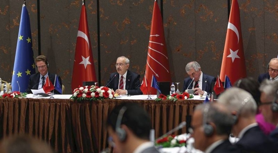 Kılıçdaroğlu, Avrupa Birliği ülkelerinin büyükelçileri ile buluştu