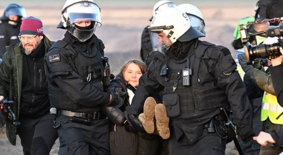 Greta Thunberg gözaltına alındı