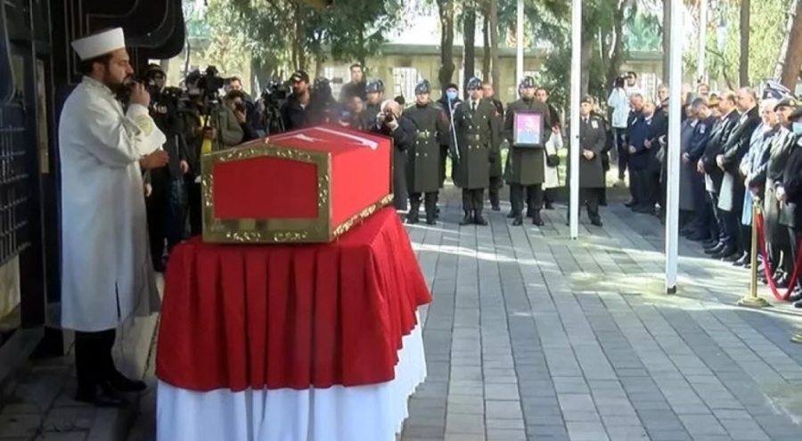 Emekli Korgeneral Hasan Kundakçı son yolculuğuna uğurlandı