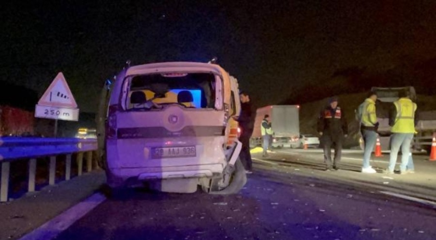 Kuzey Marmara Otoyolu'nda can alan kaza