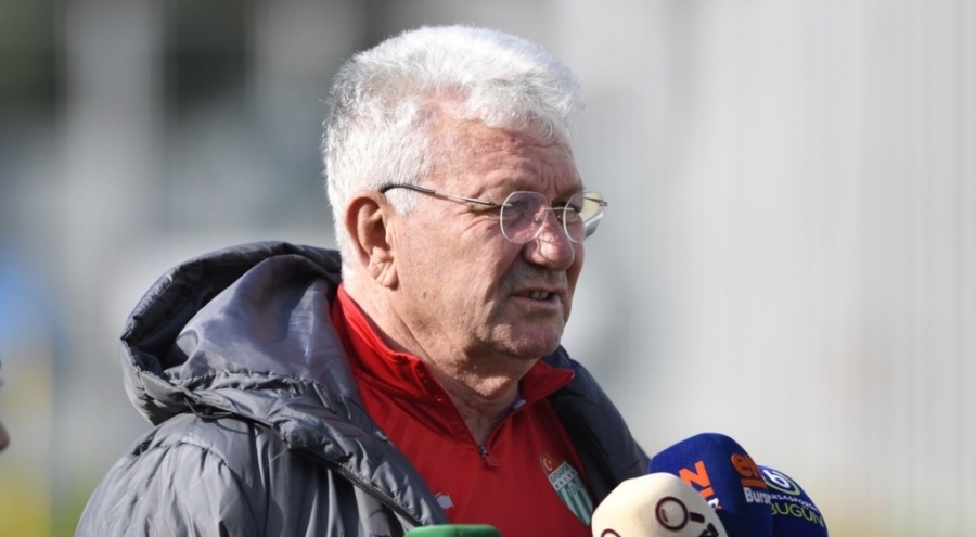Bursaspor Teknik Direktörü Ertekin: İlk yarıdan daha iyi olacağız
