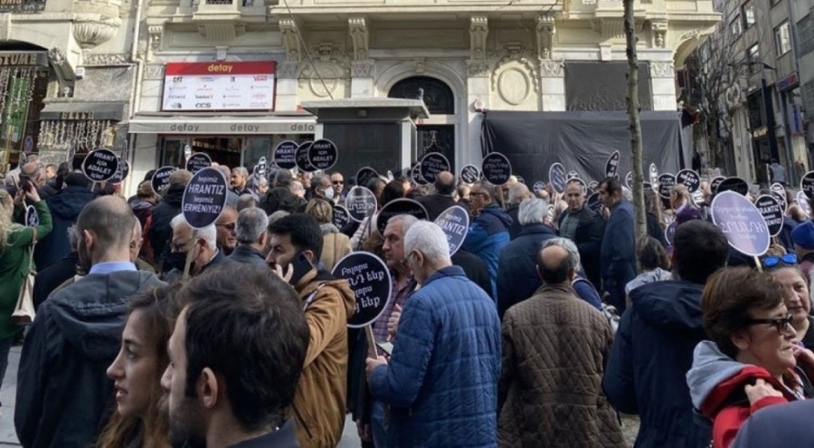 Hrant Dink öldürülüşünün 16. yılında anıldı