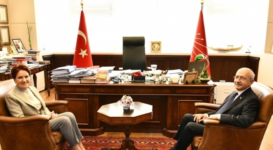 Akşener ile Kılıçdaroğlu bir araya geldi