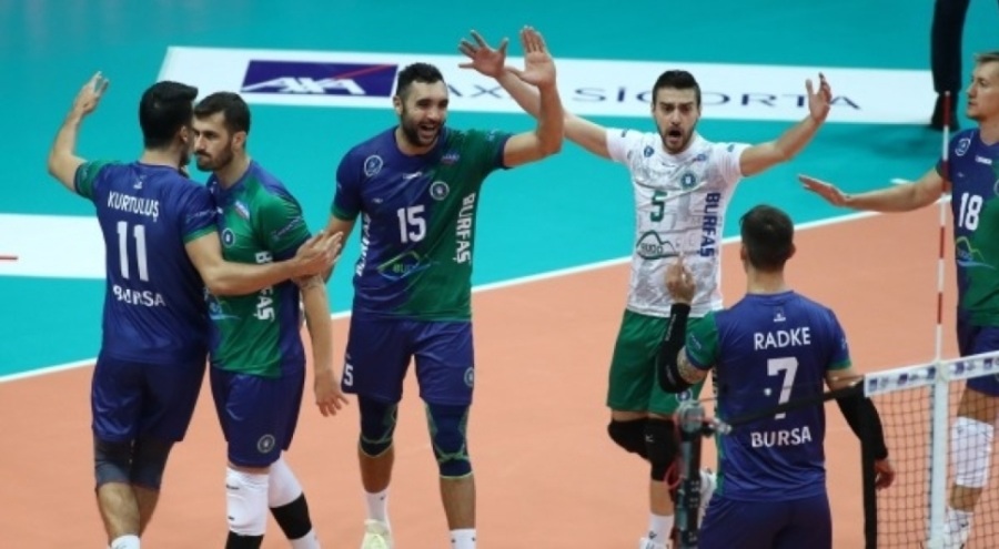 Bursa Büyükşehir Belediyespor Cizre Belediyespor'u mağlup etti