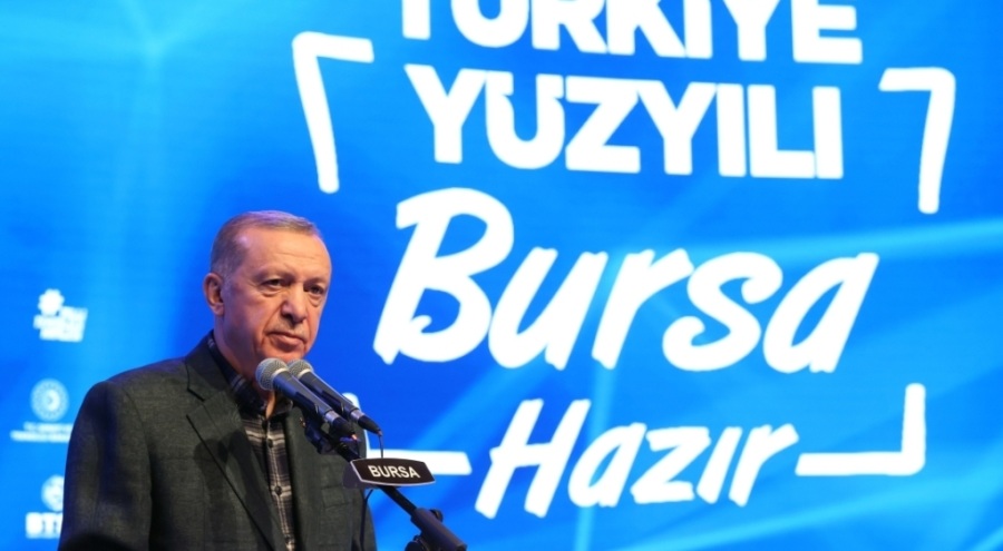 Cumhurbaşkanı Erdoğan BTSO ödül gecesinde konuştu: Türk ekonomisini tehdit edenlere cevabı sandıkta vereceğiz